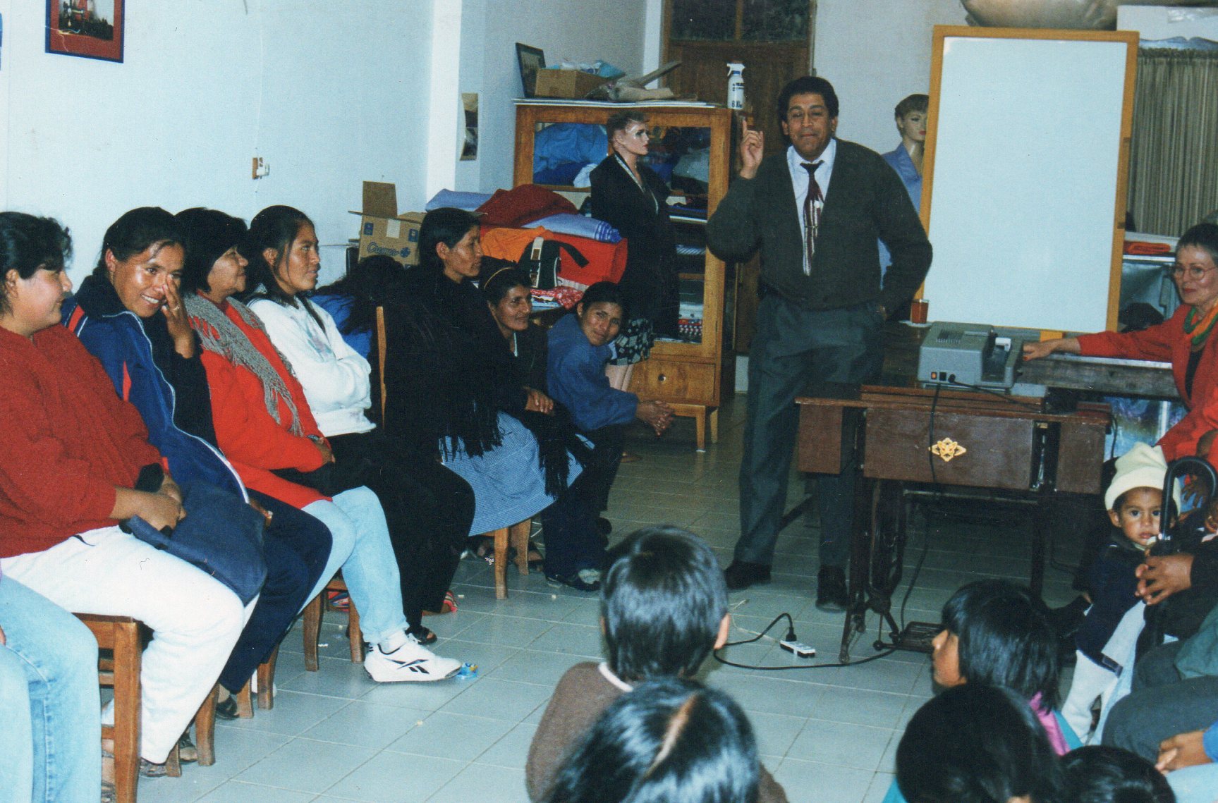 Cada puntada enseña más que mil palabras